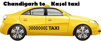 Chandigarh to kasol taxi